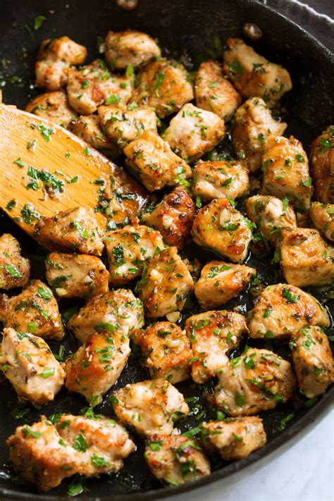 garlic-butter-chicken-bites-15-minute-recipe-cooking-classy image