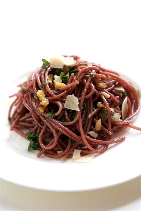 spaghetti-cooked-in-red-wine-popsugar-food image
