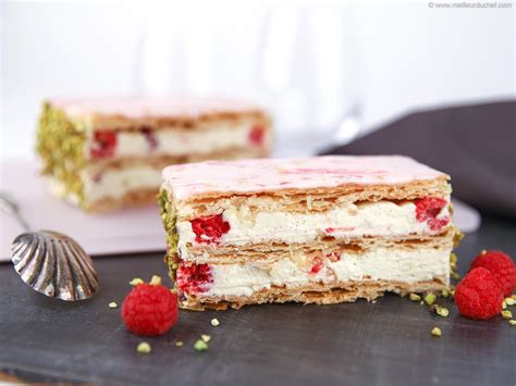 raspberry-millefeuille-our-recipe-with-photos image