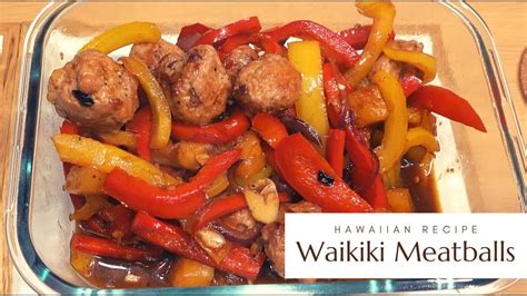 waikiki-sweet-and-sour-meatballs-hawaiian image