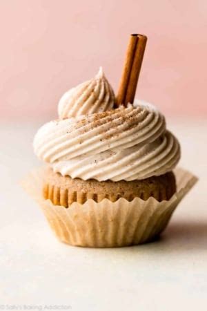 chai-latte-cupcakes-sallys-baking-addiction image