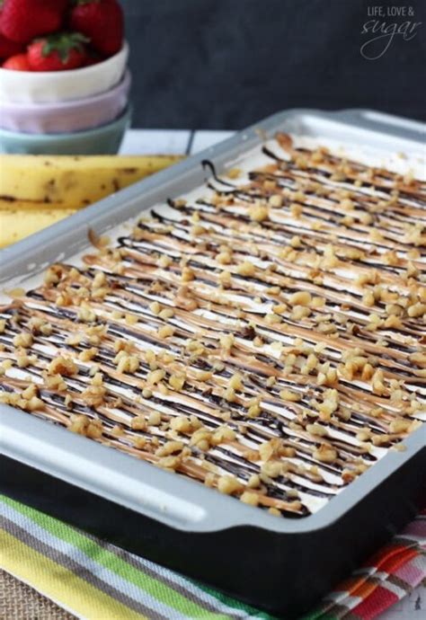 banana-split-icebox-cake-no-bake-fruit-cake image