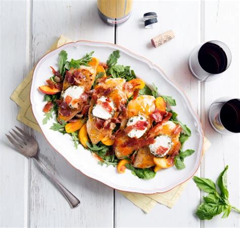 prosciutto-wrapped-chicken-with-fresh-peaches image