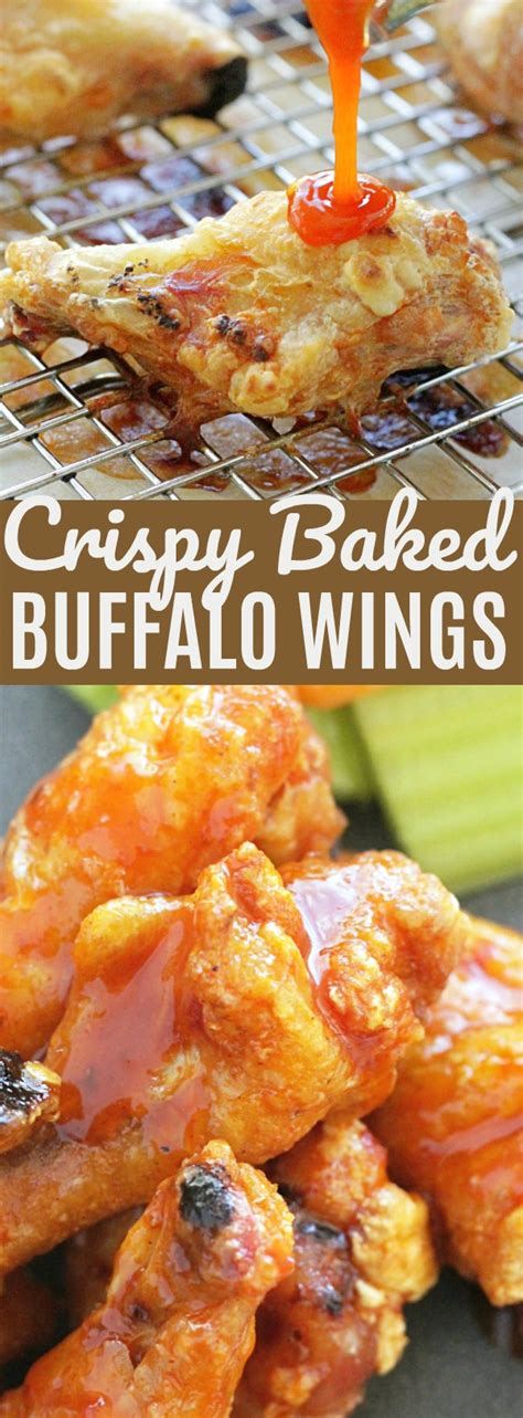 crispy-baked-chicken-wings-with-the-best-buffalo-sauce image