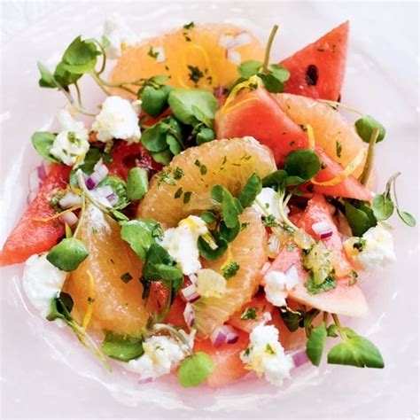 grapefruit-and-watermelon-salad-recipe-delicious image