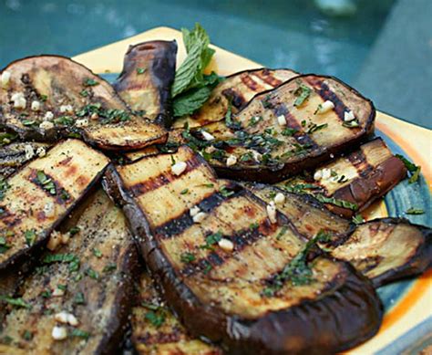 grilled-eggplant-with-mint-italian-food-forever image