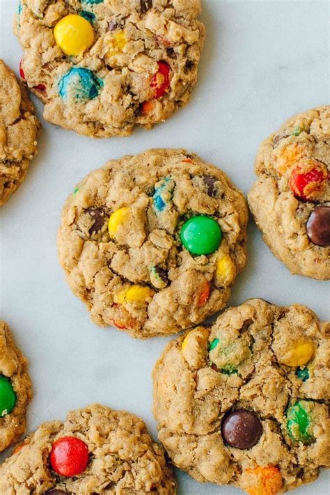 best-monster-cookies-recipe-soft-and-chewy-pretty image