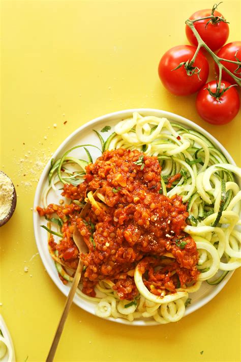 lentil-bolognese-zucchini-pasta-minimalist-baker image
