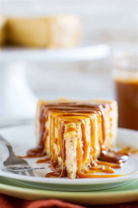 pumpkin-cheesecake-with-caramel-sauce-taste-and-tell image