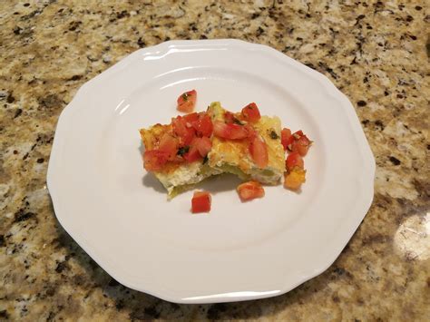 zucchini-flan-topped-with-tomato-coulis image
