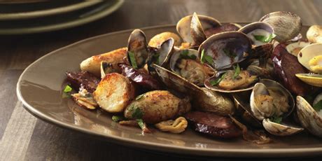 baked-clams-with-chorizo-and-fingerling-potatoes-food image