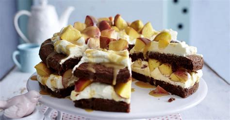 10-best-chocolate-peach-cake-recipes-yummly image