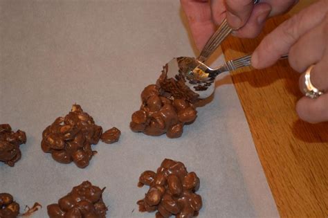 easy-chocolate-covered-nut-clusters-no-fail-candy-a image