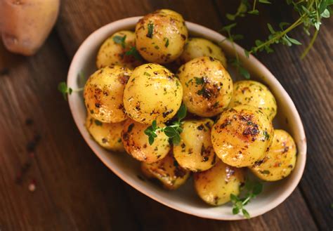 perfectly-crispy-and-tender-roasted-baby-potatoes image