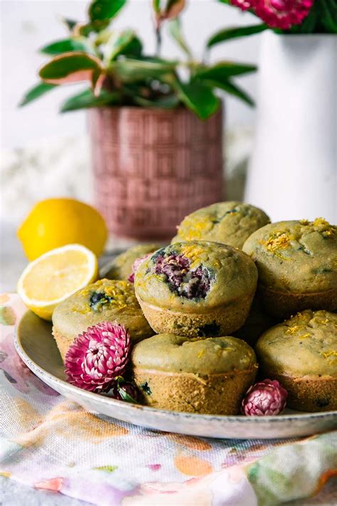 lemon-berry-cornmeal-muffins-recipe-easy image