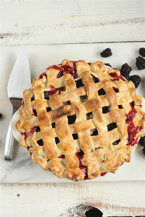 blackberry-pie-recipe-homemade-pie-crust-a-farmgirls image