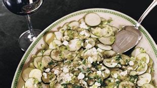 zucchini-carpaccio-with-homemade-ricotta-cheese-bon-appetit image