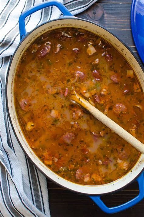 red-bean-and-sausage-soup-garlic-zest image