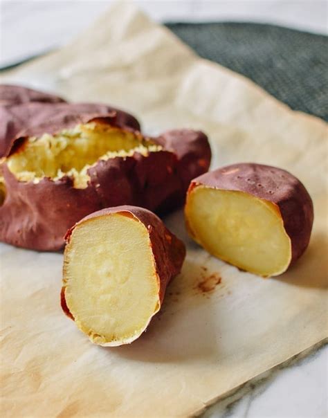 japanese-sweet-potatoes-perfectly-baked-the-woks-of image