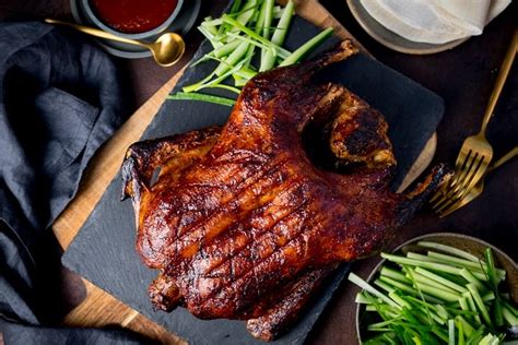 easy-homemade-crispy-duck-with-spicy-plum-sauce image