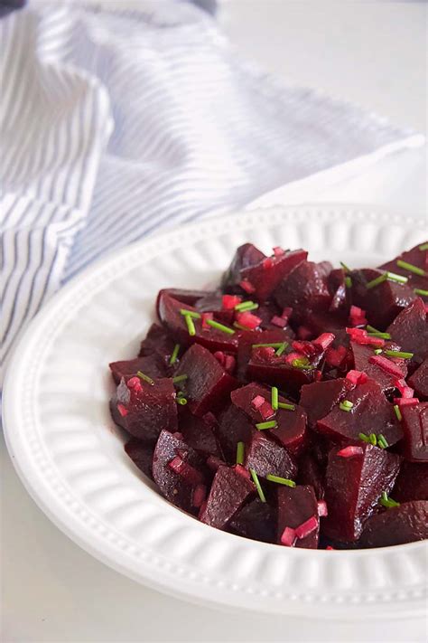 cold-beet-salad-with-red-onions-and-chives-the-best image