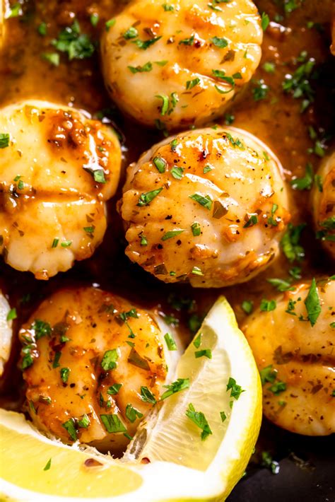 lemon-butter-scallops-recipe-fox-and-briar image