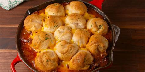baked-chili-and-biscuits-delish image