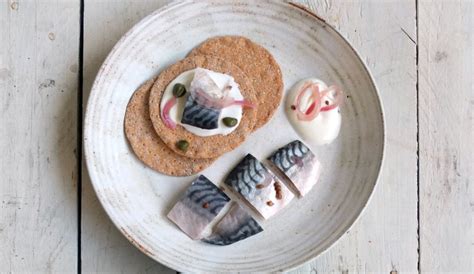soused-mackerel-with-crispbreads-peters-yard image