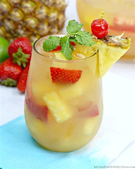 strawberry-pineapple-cocktail-kitchen-fun-with-my-3 image