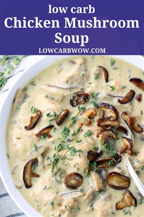 low-carb-chicken-mushroom-soup image