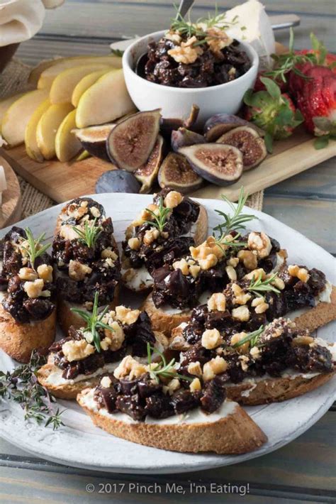 fig-and-olive-tapenade-crostini-with-walnuts-pinch image