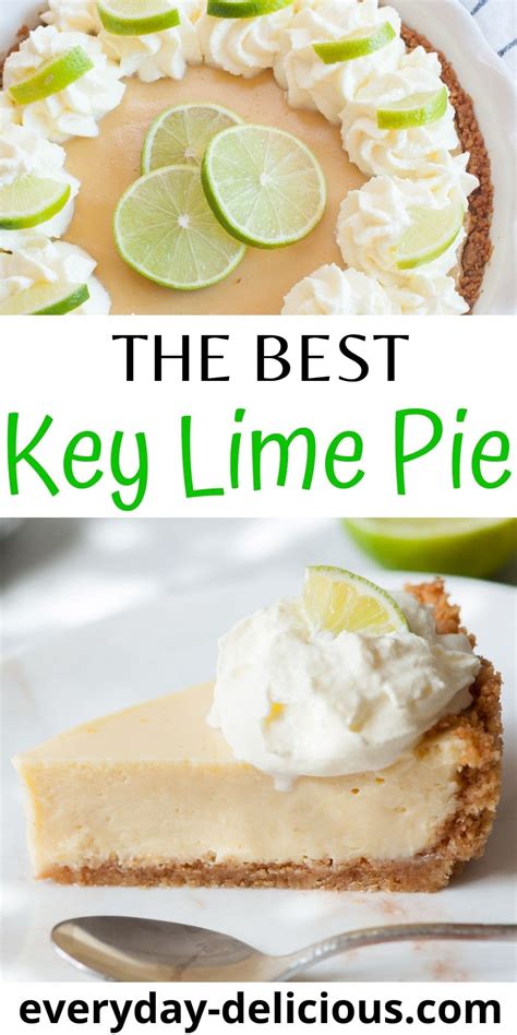 the-best-key-lime-pie-recipe-everyday-delicious image