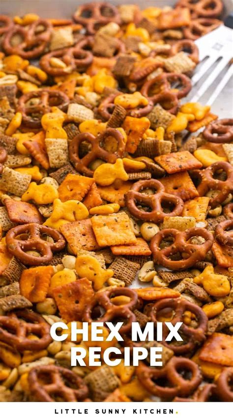 the-best-homemade-chex-mix-recipe-little-sunny image