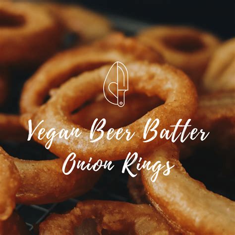 vegan-beer-batter-onion-rings-veggiejeva image