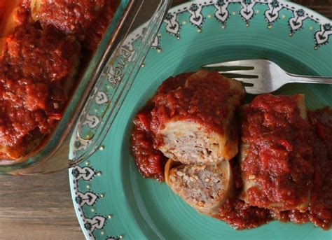 cabbage-rolls-with-dill-and-roasted-red-pepper image
