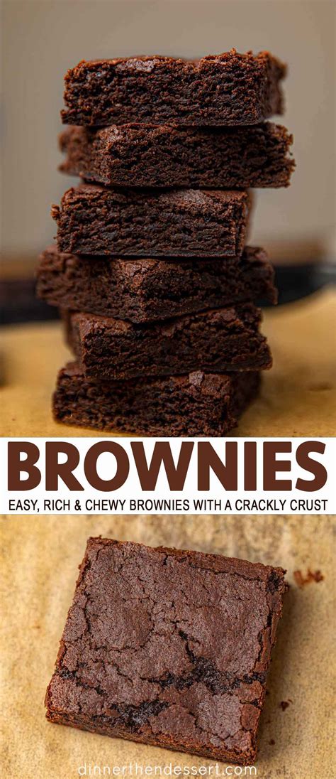 easy-chocolate-brownies-w-cocoa-powder-dinner image