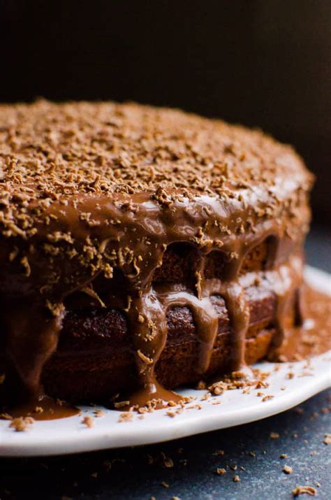 moist-healthy-chocolate-cake-ifoodrealcom image