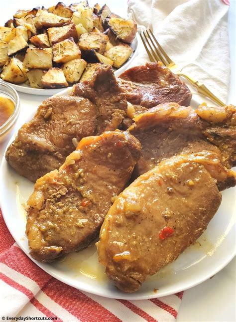 slow-cooker-sweet-chili-grape-jelly-pork-chops image
