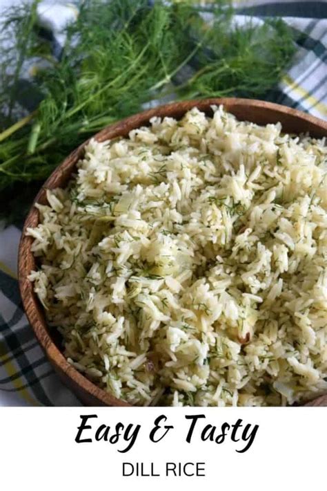 dill-rice-easy-tasty-side-dish-hint-of-healthy image