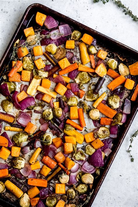 balsamic-herb-sheet-pan-roasted-vegetables-ambitious image