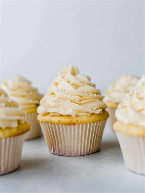 the-absolute-best-vanilla-cupcakes-brown-eyed-baker image
