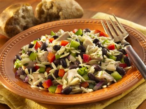 festive-black-bean-orzo-and-turkey-salad-kuners image