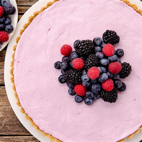 no-bake-mixed-berry-cream-cheese-tart-magnolia image