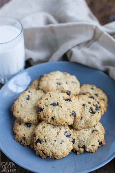 coconut-flour-chocolate-chip-cookies-keto-low-carb image