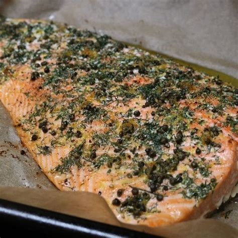 slow-roasted-salmon-with-capers-dill-and-lemon image