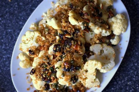 cauliflower-with-almonds-raisins-and-capers-smitten image