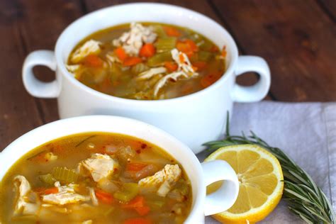 lemon-and-rosemary-chicken-soup-the-defined-dish image