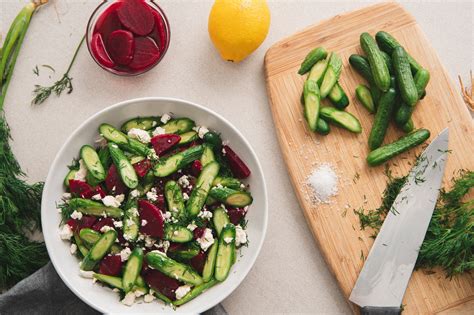 beet-and-cucumber-salad-produce-made-simple image