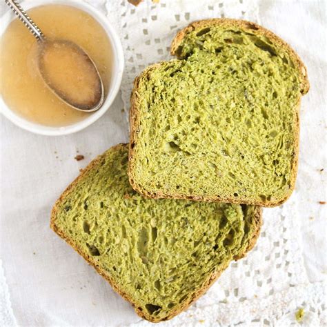 easy-spinach-bread-recipe-green-bread-where-is-my image