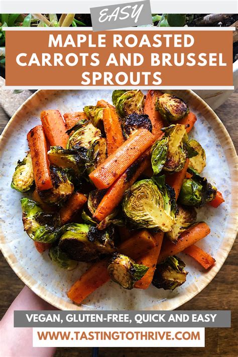 maple-glazed-carrots-and-roasted-brussel-sprouts image